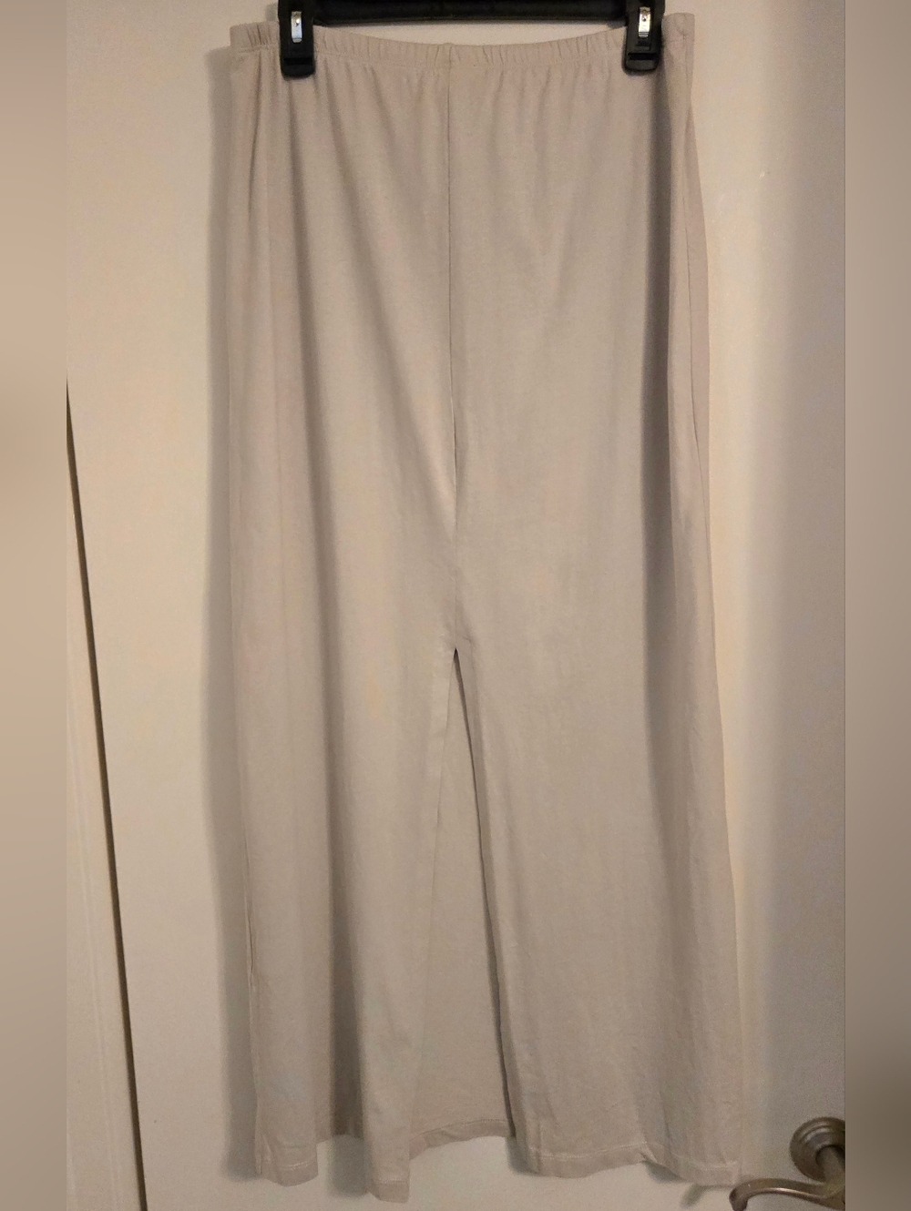 Zara Linen Blend Drawstring Maxi Skirt With Back Slit - Picture 4 of 6